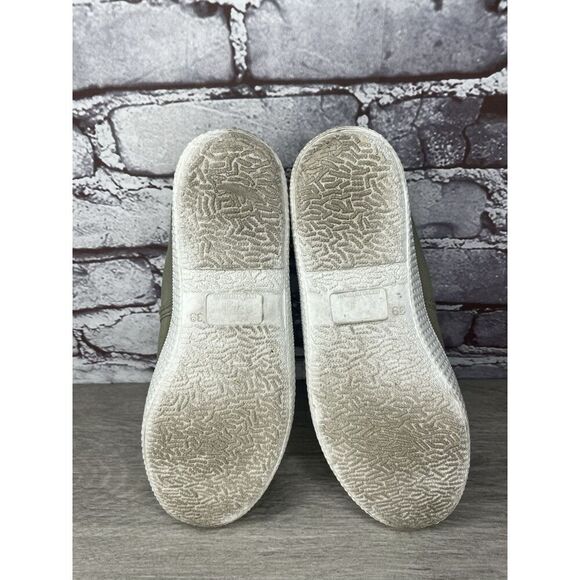 Potoma Green Canvas Fabric Slip On Casual Sneakers Shoes Women’s Sz 39EU/8.5M US - Picture 8 of 16